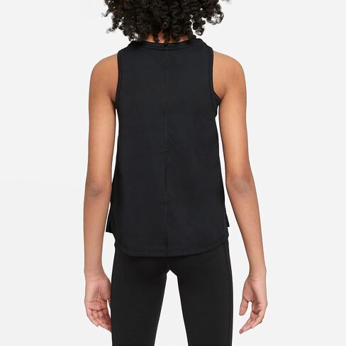 قميص تدريب Nike Dri-FIT Trophy للأطفال الكبار (الفتيات) DA1370-010 (أسود)، مقاس X-Large in Saudi Arabia