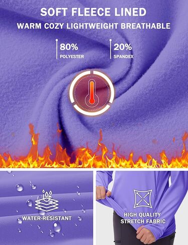 MoFiz Girls Fleece Long Sleeve Shirts Horse Riding Equestrian Thermal Shirt Fall Jacket Kids Half Zip Pullover Sweatshirts in Kuwait