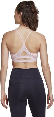 adidas Aeroreact Training Light Support Bra Black SM A-C in Kuwait