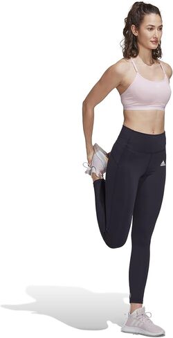 adidas Aeroreact Training Light Support Bra Black SM A-C in Kuwait