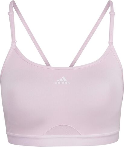 adidas Aeroreact Training Light Support Bra Black SM A-C in Kuwait