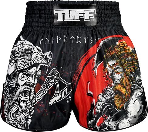 Tuff Sport Muay Thai Boxing Shorts Retro Shorts Classic Slim Cut MMA Kickboxing Workout Set Training in Saudi Arabia