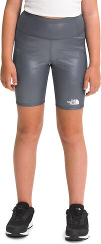 The North Face Girls Printed Never Stop Bike Short, Vanadis Grey Foil, Large Regular in Saudi Arabia