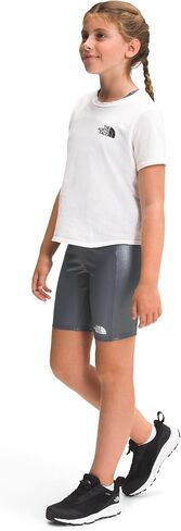 The North Face Girls Printed Never Stop Bike Short, Vanadis Grey Foil, Large Regular in Saudi Arabia