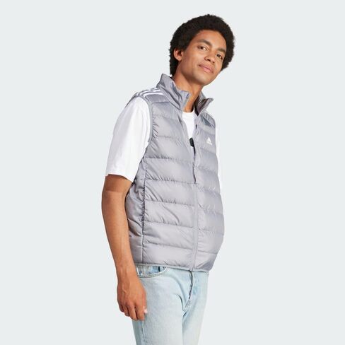 adidas Men's Essentials 3-Stripes Light Down Vest in Saudi Arabia