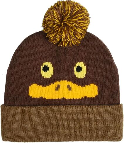 EDTREK قبعة صغيرة لطيفة على شكل بطة للأطفال والكبار - قبعة محبوكة على شكل بطة للفتيات والنساء in Kuwait