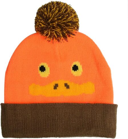 EDTREK Cute Duck Beanie for Kids and Adults - Duck Knitted Pom Hat for Girls and Womens in Saudi Arabia