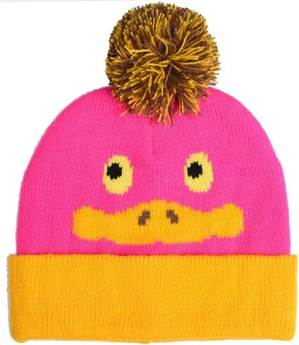 EDTREK Cute Duck Beanie for Kids and Adults - Duck Knitted Pom Hat for Girls and Womens in Saudi Arabia
