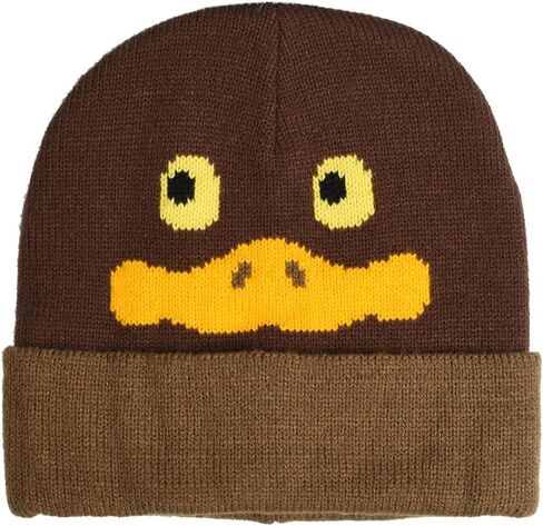 EDTREK Cute Duck Beanie for Kids and Adults - Duck Knitted Pom Hat for Girls and Womens in Saudi Arabia