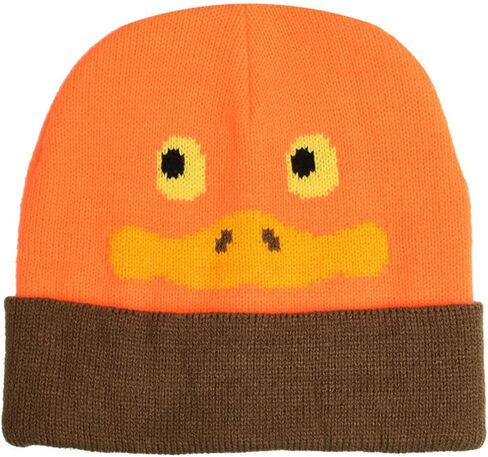 EDTREK Cute Duck Beanie for Kids and Adults - Duck Knitted Pom Hat for Girls and Womens in Saudi Arabia