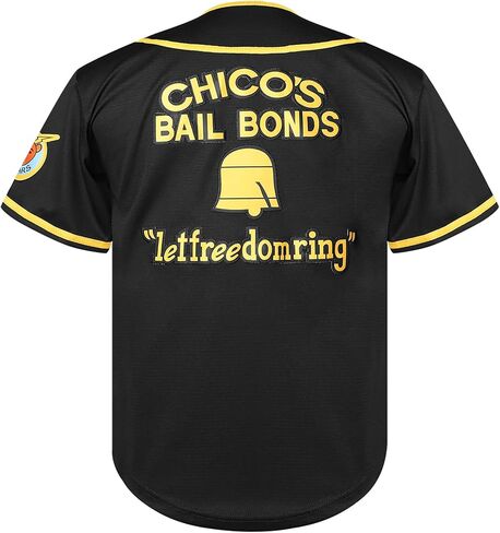 قمصان بيسبول للشباب للأولاد، Bad News Bears 3 Kelly Leak 1976 Chico's Bail Bonds Movie Jersey، فتاة بيضاء وسوداء S-XL in Saudi Arabia