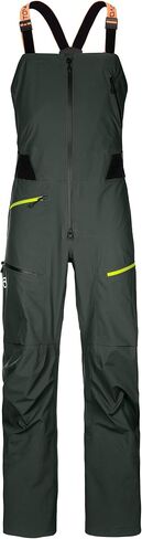Ortovox Men’s 3L Deep Shell Bib Pants I Insulated, Waterproof Bib for Ski Touring, Freeride, Alpine & Backcountry Sports in Saudi Arabia