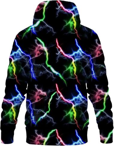 Yasswete Unisex Adults 3D Printed Fashion Hoodies for Men Women Pullover Novelty Sweatshirts with Big Pockets in Kuwait