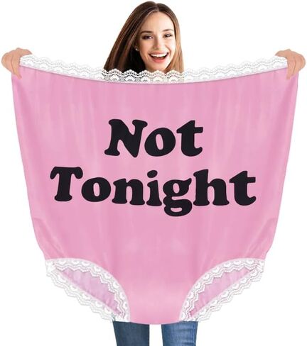 Granny Panties Gag Gifts for Women Funny Oversized Novelty Prank Underwear Christmas and Halloween Parties in Saudi Arabia