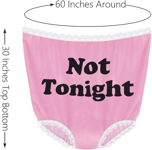 Granny Panties Gag Gifts for Women Funny Oversized Novelty Prank Underwear Christmas and Halloween Parties in Saudi Arabia