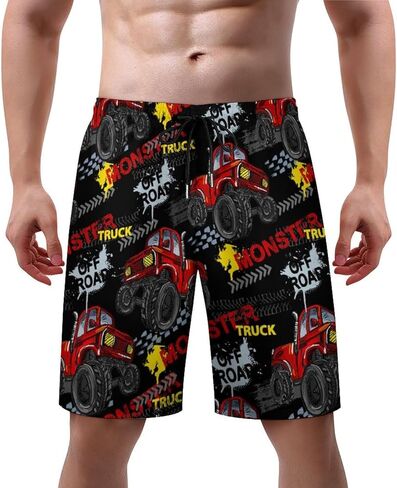 Mens Swim Trunks Quick Dry Swim Beach Shorts with Mesh Lining Pockets in Kuwait