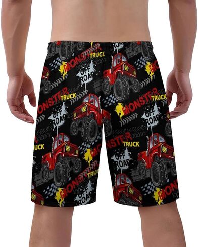 Mens Swim Trunks Quick Dry Swim Beach Shorts with Mesh Lining Pockets in Kuwait