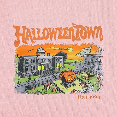 Halloween Sweatshirt for Kids Boy Girl Halloweentown Pumpkin Crewneck Pullover Top Spooky Season Fall Clothes 6-11Y in Saudi Arabia