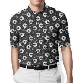 Funny Men’s Novelty Golf Polo Shirts with Quirky Designs for Every Occasion
