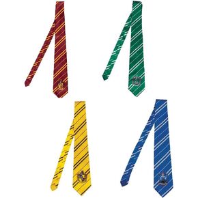 Disguise Harry Potter Ties, Official Gryffindor Slytherin Hufflepuff and Ravenclaw Tie Bundle