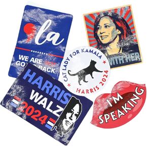 Kamala Harris 2024 for President Harris Pin Buttons Harris 2024 US Presidential Campaign Election Kamala Harris Merchandise in Saudi Arabia