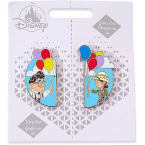 Disney Pin - Valentines - Share One/Keep One - Up - Carl and Ellie Balloons - Set