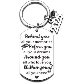 Senior 2025 Class of 2025 Graduation Gifts - 2025 Graduation Decorations College Gifts for Girls Boys Graduation Keychain Inspirational 2025 Graduation Gifts for Him Her 2025 Christmas Gifts for Women