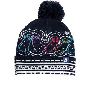 A FOR ADLEY Winter Workshop Rainbow Ghost Beanies for Kids, Colorful and Cozy Hats to Keep your Heads Warm and Stylish