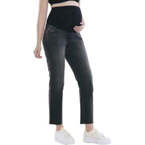 Motherhood Maternity Women's Secret Fit Over The Belly Slim Straight Leg Pregnancy Jeans