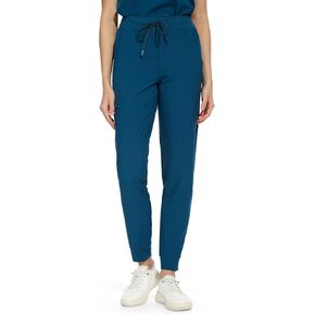 COZYFIT Medical Scrub Pants for Women - Soft Stretch,Drawstring Jogger Pants with 5 Pockets