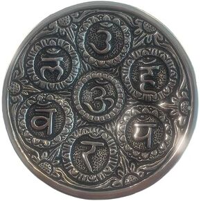 1 Pack Aluminium Incense Holder,Lotus Stick Incense Burner, Incense Holes Detachable Ash Catcher for Home Fragrance Decor, Yoga, SPA Room, Bedroom