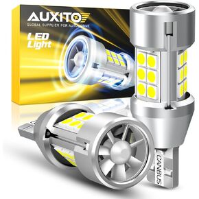 AUXITO 2025 Newest 921 912 LED Bulb Reverse Light, 600% Brighter CANBUS Error Free 912 921 led backup light bulbs, Super Bright T15 906 922 W16W LED Bulb for BackUp Reverse Lights, Pack of 2