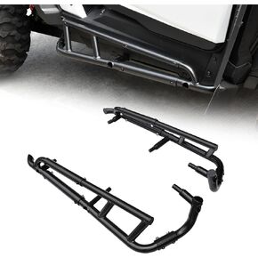 Nerf Bars Rock Sliders for Polaris RZR XP 1000, Steel Side Steps Low Profile Nerf Bars Tree Kickers Combined Side Bumper Protection Frame for Polaris RZR XP 1000 2024 Accessories (2 Seater)
