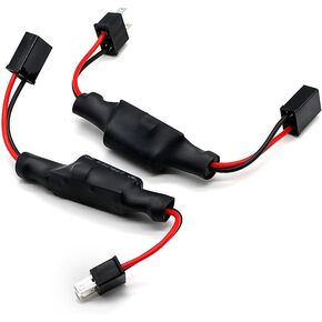 2PCS High power H7 Anti-Flicker Bulbs Resistor Decoder Warning Error Canceller LED Headlight fog light Canbus 120W (H7)