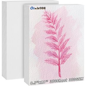 150 Sheets Watercolor Paper Bulk,White Water Color Paper for Kids Child Students Adults Artists Drawing-65LB/180GSM Art Paper-8.5 x 11 inch Painting & Craft Paper, Finger Paints, Watercolor, Tempera