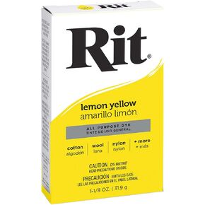 Rit All Purpose Powder Dye, Lemon Yellow