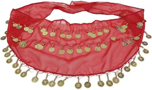 Shakira Dance Belt for Wedding and Henna Night, Shakira Belt for Dance Days Damson in Saudi Arabia