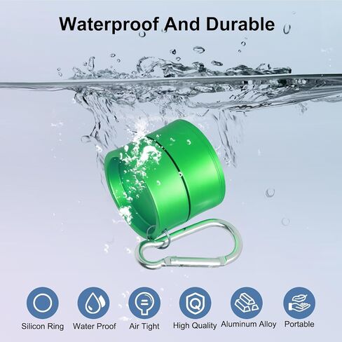 Mini Travel Ring Holder Keychain, Portable Jewelry Holder Keychain with Protective Sponge, Small Necklace Earrings Case for Gym Sports Bag Purse in Saudi Arabia