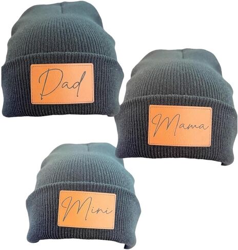 Winter hat Beanie Matching Beanie Kids hat Personalized Beanie Personalized in Kuwait