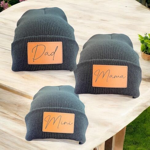 Winter hat Beanie Matching Beanie Kids hat Personalized Beanie Personalized in Kuwait