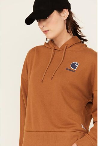 Carhartt Women's Tencel Fiber Series Graphic Hooded Sweatshirt in Saudi Arabia