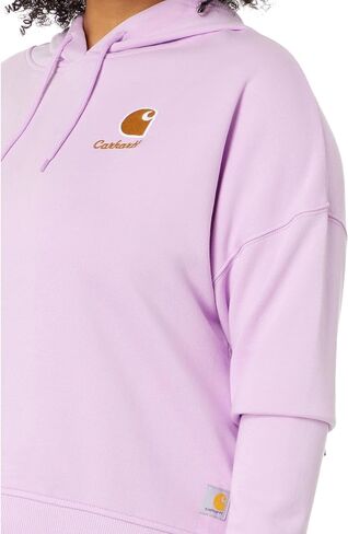 Carhartt Women's Tencel Fiber Series Graphic Hooded Sweatshirt in Saudi Arabia