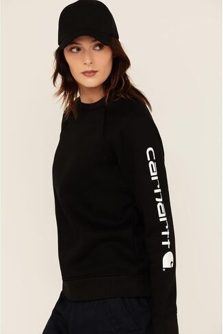 سويت شيرت Carhartt نسائي مريح متوسط ​​الوزن ذو رقبة دائرية in Saudi Arabia
