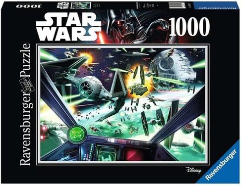 Ravensburger Star Wars: X-Wing Cockpit 1000 Piece Jigsaw Puzzle for Adults - 16919 - Every Piece is Unique, Softclick Technology Means Pieces Fit Together Perfectly in Saudi Arabia