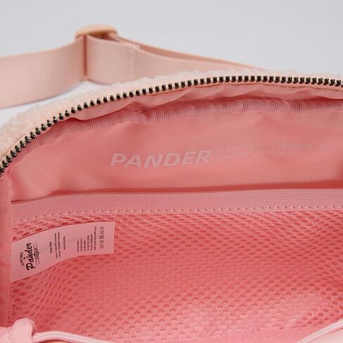 Pander Large 2L Fanny pack Everywhere Fleece Belt Bag for Women and Men with Adjustable strap Belt. (Red) in Kuwait