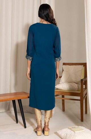 Janasya Maternity Nursing Kurta Set with Breastfeeding Feature for Pre and Post Pregnant Women in Saudi Arabia