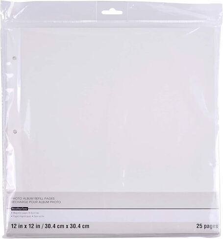 Photo Album Magnetic Refill Pages by Recollections - Scrapbook and Memory Book Page Refills - 1 Pack in Saudi Arabia