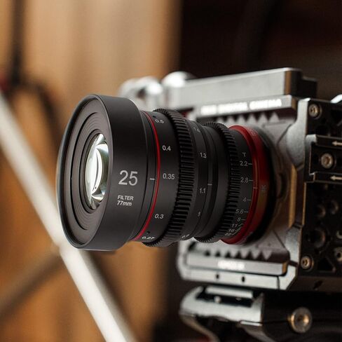 Meike 10 مم T2.2 فتحة كبيرة تركيز يدوي تشويه منخفض APS-C S35 تنسيق 6K عدسة سينمائية صغيرة برايم متوافقة مع كاميرات Canon RF Mount EOS R RP R7 R10 R50 C70 Komodo in Saudi Arabia