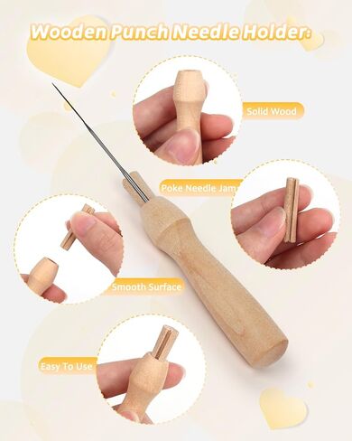 Aeelike 98 Pcs Wool Felting Tools and Supplies, Needle Felting Supplies for Beginners, Needle Felting Pen Tool with 90 Pcs Felting Needles 3 Sizes, Wool Felting Tool Kit for Felting Wool Project in Saudi Arabia