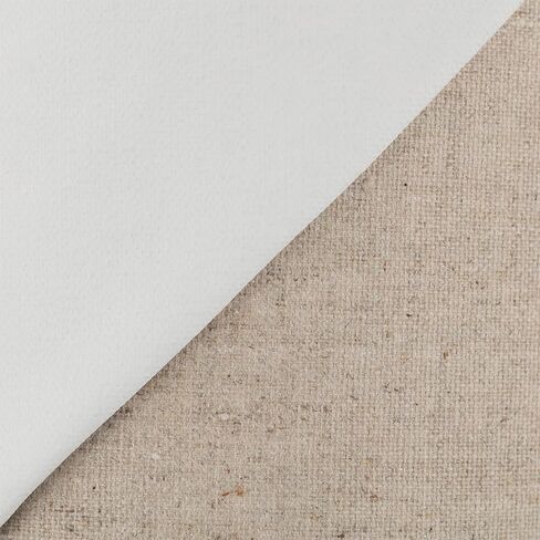 Centurion 11 oz. Acrylic Primed 100% Linen Canvas Roll, 84 inches x 6 Yards Double Primed Medium Weight with Even Surface Texture - Archival Ready to Stretch Linen Canvas Material for All Wet Media in Saudi Arabia